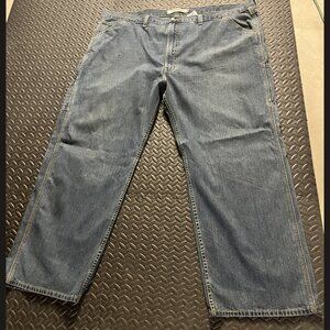 Levi’s Men’s Jeans Size W50 Classic Blue Denim Straight Fit Comfortable Style
